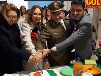 Video. Caserta. Celebrata alla 'scuola di eccellenza' 'Giordani' la cerimonia dell'alzabandiera della Brigata 'Garibaldi'