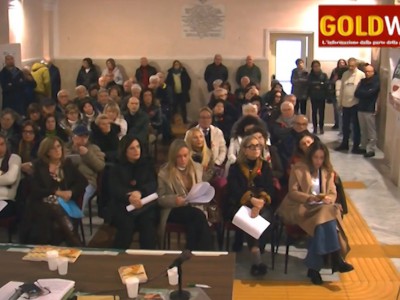 VIdeo. SMCV. Sala Mucir gremita per il convegno contro la violenza sulle donne della CISL Pensionati di Guida