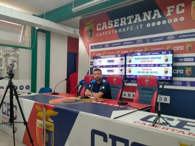 Video. Calcio C. Casertana. Coppitelli prima del Latina: 