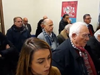 Video. Caserta. Pd, Lombardi, nuovo Segretario Prov si presenta al popolo Dem. Chi c'era in sala