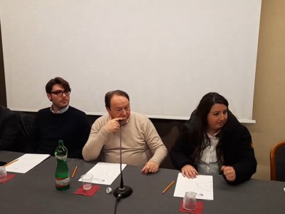 Video. Caserta. On. Oliviero 'battezza' ufficialmente la lista 'A Testa Alta' per le Provinciali. Chi c'era