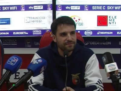 Video. Calcio C. Pre match Siracusa-Casertana: le parole dell'allenatore in seconda Gianluca Cervera