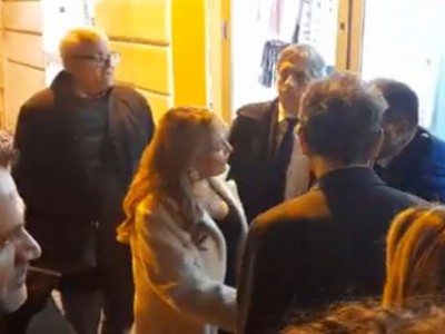 Video. Marcianise. Tante persone per l'inaugurazione della sede di 'Avanti' e per ascoltare la Iodice