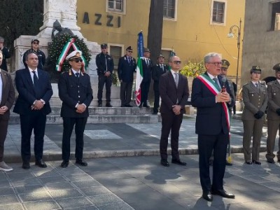 Video. Maddaloni. La cerimonia in occasione della Festa della Liberazione
