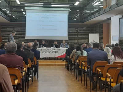 Video. Caserta. Vertici nazionali del sindacato militare USMIA all'ombra della Reggia. Parla il Segr. Gen. Nitti