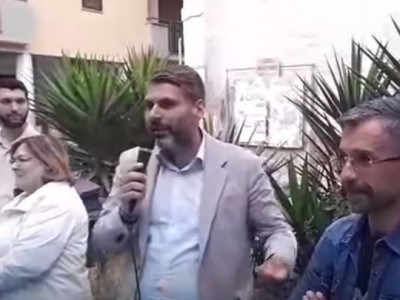 Video. Capodrise al voto. Largo delle botteghe gremito per Fattopace: 