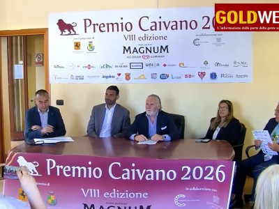 Video. La conferenza stampa del 'Premio Caivano 2026'. Ascoltiamo Navas, Sindaco Angelino, Iossa e Guarino