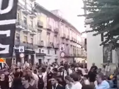 Video. Basket A2. Juvecaserta travolta dall'entusiasmo per la festa in p.zza Ruggiero