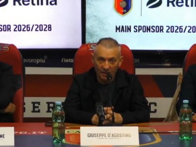 Video. Casertana. La presentazione del nuovo main sponsor Retina