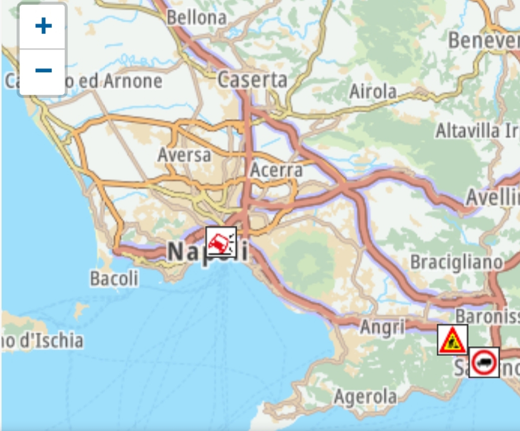 A3 NapoliSalerno. ATTENZIONE! Uscita chiusa per